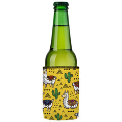 Llamas & Cactus Stubby Cooler - Standard