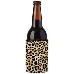 Leopard Print Stubby Cooler 2-Pack - Standard