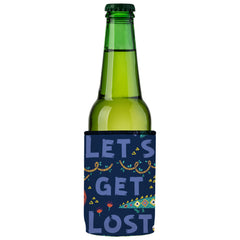 Lets Get Lost in the Wild Stubby Cooler 2-Pack - Standard