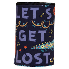 Lets Get Lost in the Wild Stubby Cooler - Standard