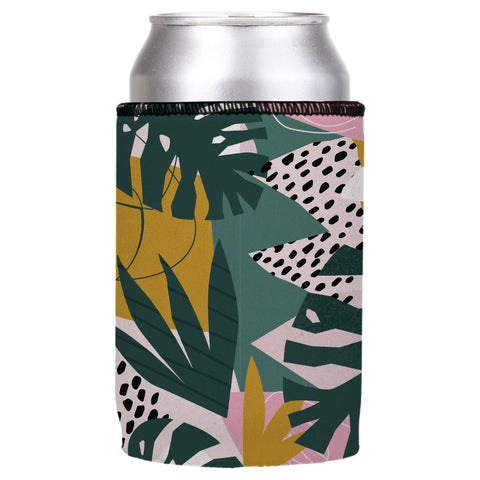 Exotic Jungle Plants Stubby Cooler - Standard