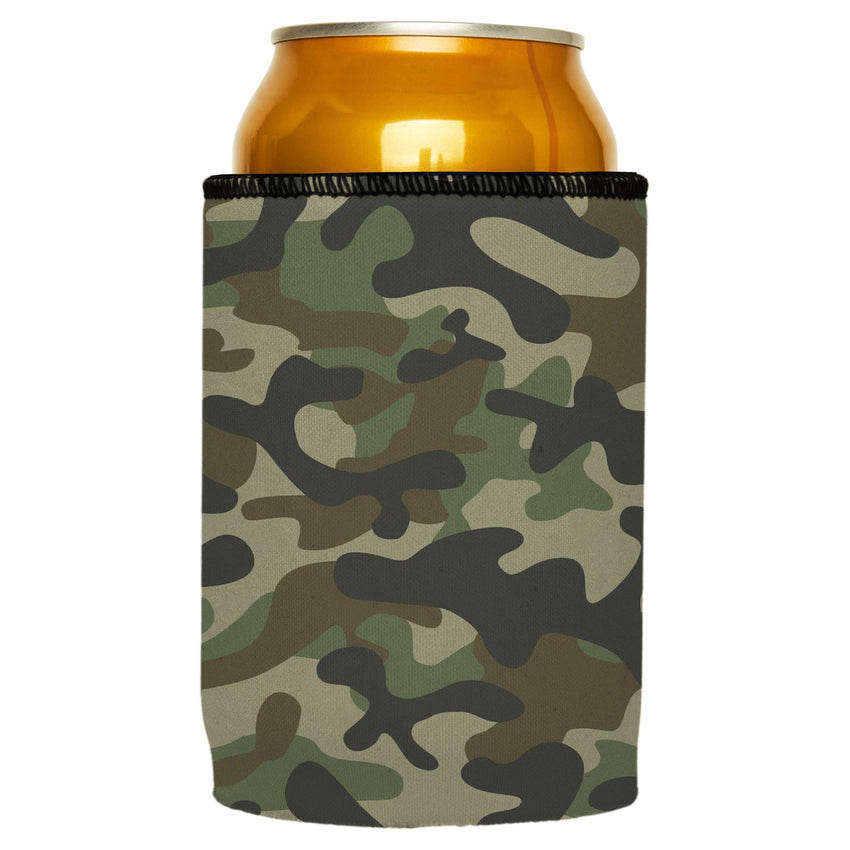 Woodland Camo Stubby Cooler - Standard
