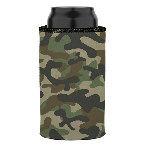 Woodland Camo Stubby Cooler - Standard