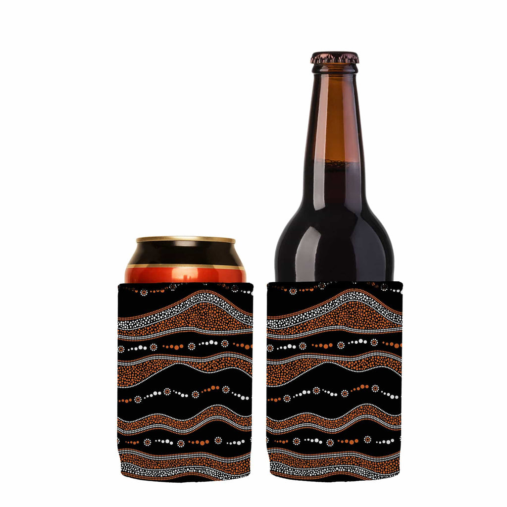 Traditional Australian Stubby Cooler 2-Pack - Standard