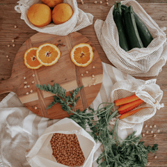 Farmer's Market Bundle | 6 Cotton Vegetable Bags