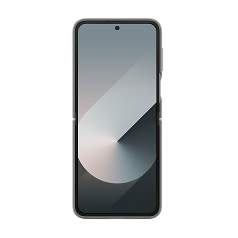 Samsung Silicone Case with Ring for Galaxy Z Flip6 - Grey
