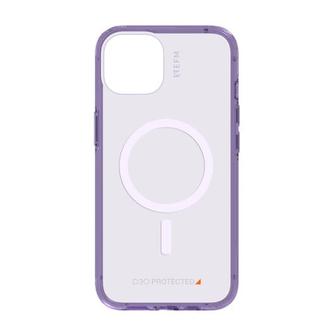 EFM Alta Case Magsafe Armour with D3O Crystalex For iPhone 13 (6.1")/iPhone 14 (6.1") - Purple