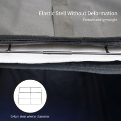 Pet Carrier Bag Soft Dog Crate Cage Kennel Tent House Foldable Portable Car Bed Navy Blue 82*58*58CM