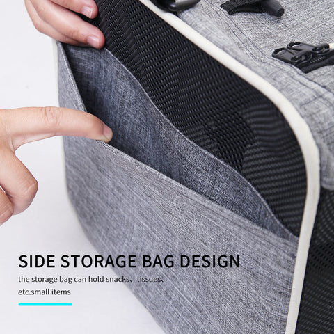 Ondoing Foldable Pet Carrier Bag Cat Dog Soft Crate Cage Kennel Tent Travel Portable Car