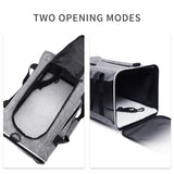 Ondoing Foldable Pet Carrier Bag Cat Dog Soft Crate Cage Kennel Tent Travel Portable Car