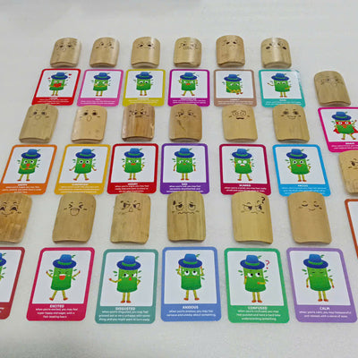 Bamboo facial dominos Set of 20