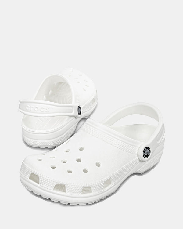 Classic Clog White Mens 5/Womens 7
