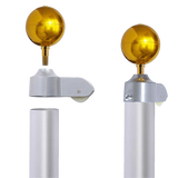 6.0m Flag Pole Full Set / Kit w Australian Flag