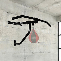 Wall Chin Up & Pull Up Bar with Punching Bag and Speedball Station Combo