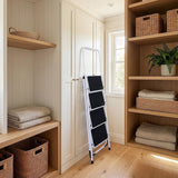Foldable Non Slip 4 Step Steel Ladder