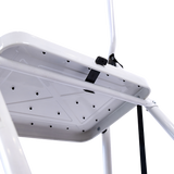 Foldable Non Slip 4 Step Steel Ladder