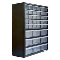 Storage Cabinet Drawers 39 Plastic Tool Box Containers Organiser Cupboard