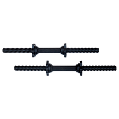 45cm - 1 Pair Dumbbell Bar 25mm Diameter - PVC Coated Dumbell Handle