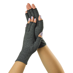 Arthritis Gloves Compression Joint Finger Hand Wrist Support Brace - Medium