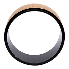 Yoga Pilates Wheel Cork Circle Prop Back Chest Hips Abdomen Stretch Roller