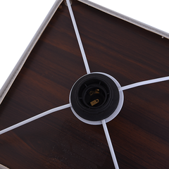 Shelf Floor Lamp - Shade Diffused Light Source with Open-Box Shelves