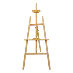 Pine Wood Easel Artist Art Display Painting Shop Tripod Stand Wedding