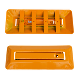 60cm Iron Fold Down Vehicle Security Parking Lock Bollard Barrier For Reserved Car Parking Protection