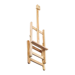 Tabletop Easel Wood Studio H-Frame Artist Art Display Painting Shop Tripod Stand Wedding