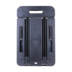 Foldable Hand Flatbed Trolley Cart 6 x 360 Degree Rotating Wheels with Maximum Load 200Kg