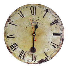 Large Vintage Wall Clock Kitchen Office Retro Timepiece