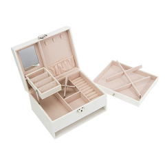 Jewellery Storage Box Girls Rings Necklaces Display Organiser Storage Case