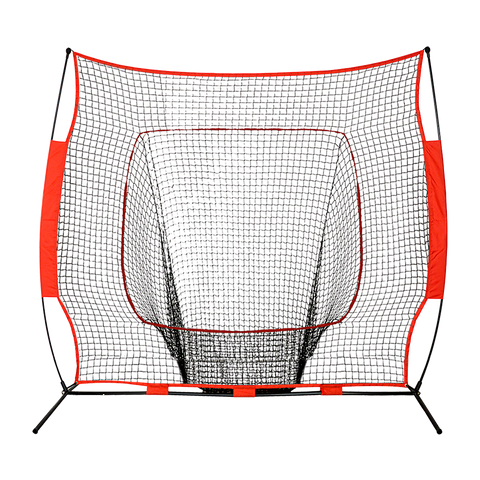 Portable Baseball Training Net Stand Softball Practice Sports Tennis