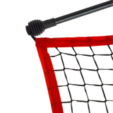 Portable Baseball Training Net Stand Softball Practice Sports Tennis
