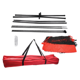 Portable Baseball Training Net Stand Softball Practice Sports Tennis