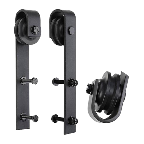 1.8m Sliding Barn Door Hardware Heavy Duty Sturdy Kit