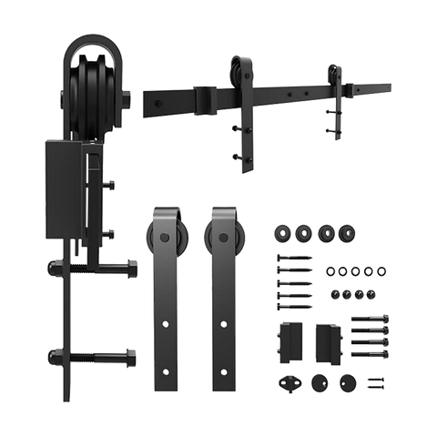 1.8m Sliding Barn Door Hardware Heavy Duty Sturdy Kit