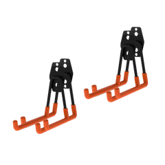 12-Pack Wall Mount Garage Hooks Tool Storage Workshop Organiser Heavy Duty Steel