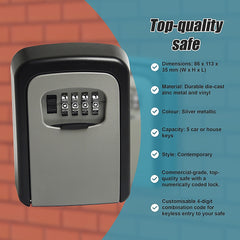Commercial Grade Lock Wall Mounted Key Safe Storage Lock Box security