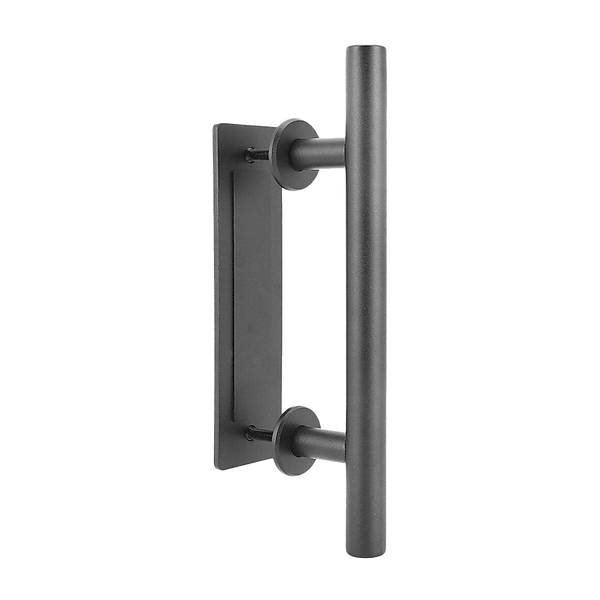 Carbon Steel Door Handle & Flush Pull Wood Door Gate Hardware 12"