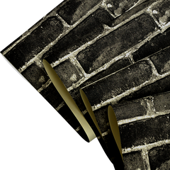 Wallpaper Faux Vintage Brick Pattern Wall Paper Roll