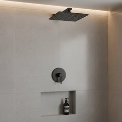 Shower Bath Mixer Tap Bathroom Electroplated Matte Black