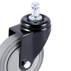 5x Office Chair Caster Wheels Set Heavy Duty & Safe for All Floors w/Universal Fit