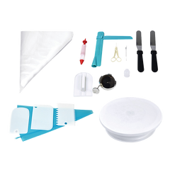 164Pcs Cake Decorating Kit Turntable Rotating Baking Flower Icing Piping Nozzles