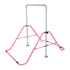 Kids Gymnastics Bars Training Horizontal Bar Monkey Kip Bar Pink