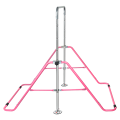 Kids Gymnastics Bars Training Horizontal Bar Monkey Kip Bar Pink