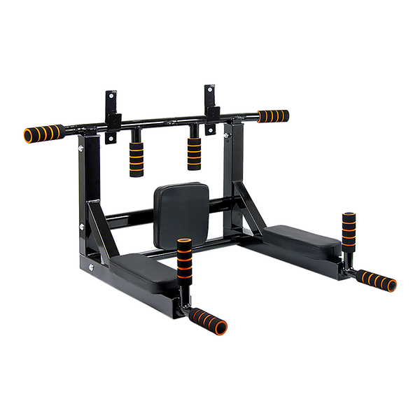 Heavy Duty Wall Mounted Power Station - Knee Raise - Pull Up - Chin Up -Dips Bar