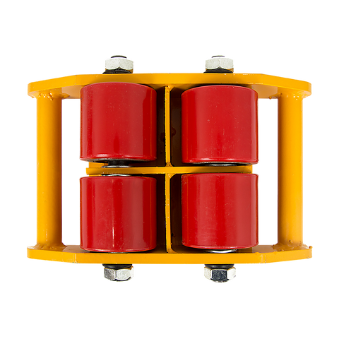 Heavy Duty Machine Dolly Skate Machinery Roller Mover Cargo Trolley 6T
