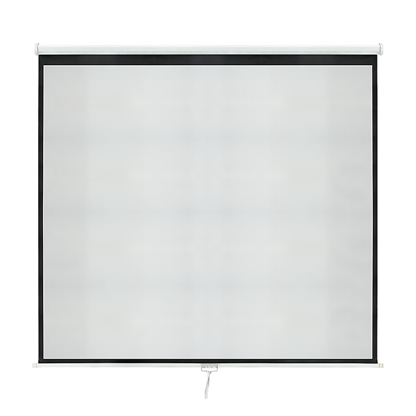 100 Inch 16:9 Manual Pull Down Outdoor Projector Projection Screen Theater Movie