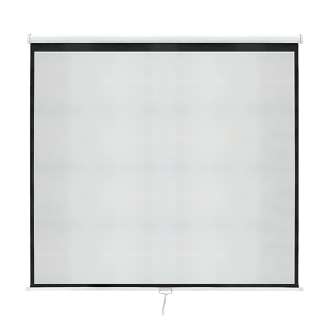 100 Inch 16:9 Manual Pull Down Outdoor Projector Projection Screen Theater Movie