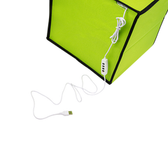 12'' LED Light Room Photo Studio Photography Lighting Tent Kit Backdrop Cube Box